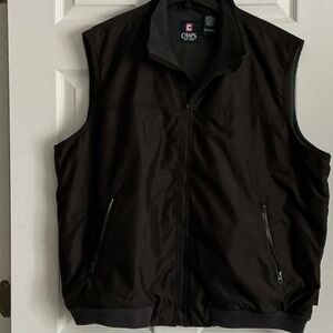 Chaps Men's Black Vest